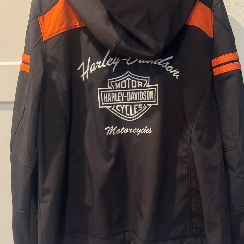 Harley-Davidson Black and Orange Performance Jackets - Picture 3 of 7